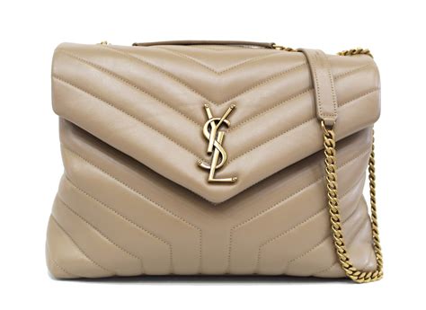 ysl beige satin|YSL beige bag.